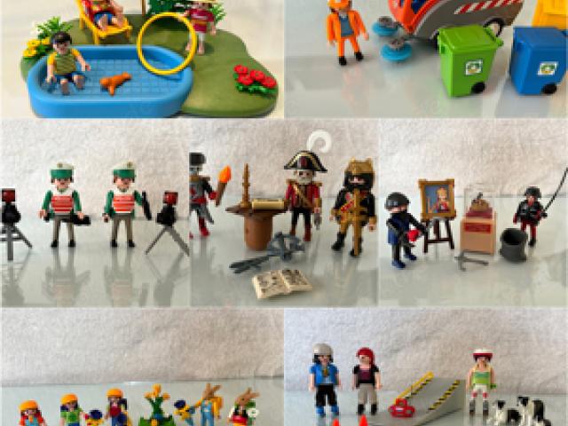 30 FIGUREN PLAYMOBIL - SAMMLUNGSAUFLÖSUNG - KONVOLUT - 1