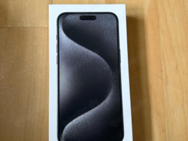 Iphone 15 Pro Max 256gb Titan Schwarz Neu - 1